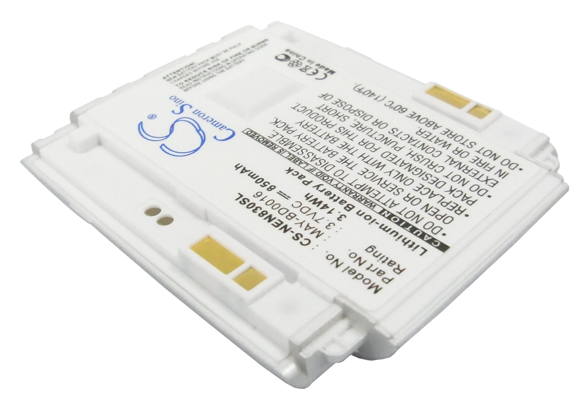 Replacement Battery for NEC N400 – Mobile, SmartPhone – 850mAh / 3.7V - image 2