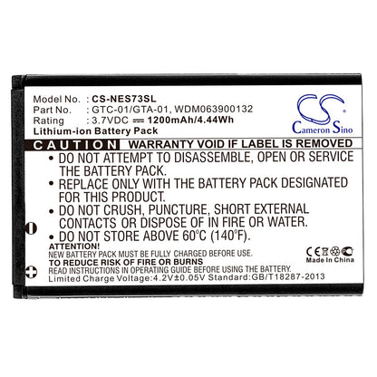 Replacement Battery for Neo  1973 – Mobile, SmartPhone – 1200mAh / 3.7V