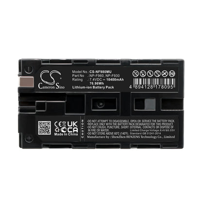 Replacement Battery for Video Devices | Sound Devices | Hawk-Woods | Comrex | Sony Sound Devices 633 mixer – Camera – 10400mAh / 7.4V