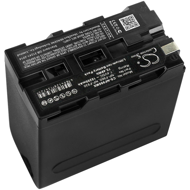 Replacement Battery for Sound Devices  7-Series Audio Recorders – Camera – 10200mAh / 75.48Wh / 7.4V