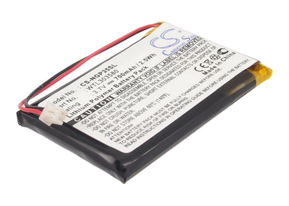 Replacement Battery for NavGear GT-35 3D – GPS, Navigator – 700mAh / 3.7V - image 1