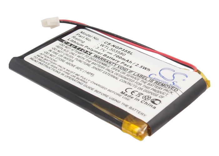 Replacement Battery for NavGear GT-35 3D – GPS, Navigator – 700mAh / 3.7V - image 2