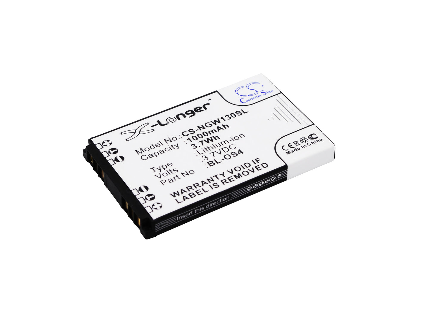 Replacement Battery for NGM W13-NM8819 – Mobile, SmartPhone – 1000mAh / 3.7V - image 1
