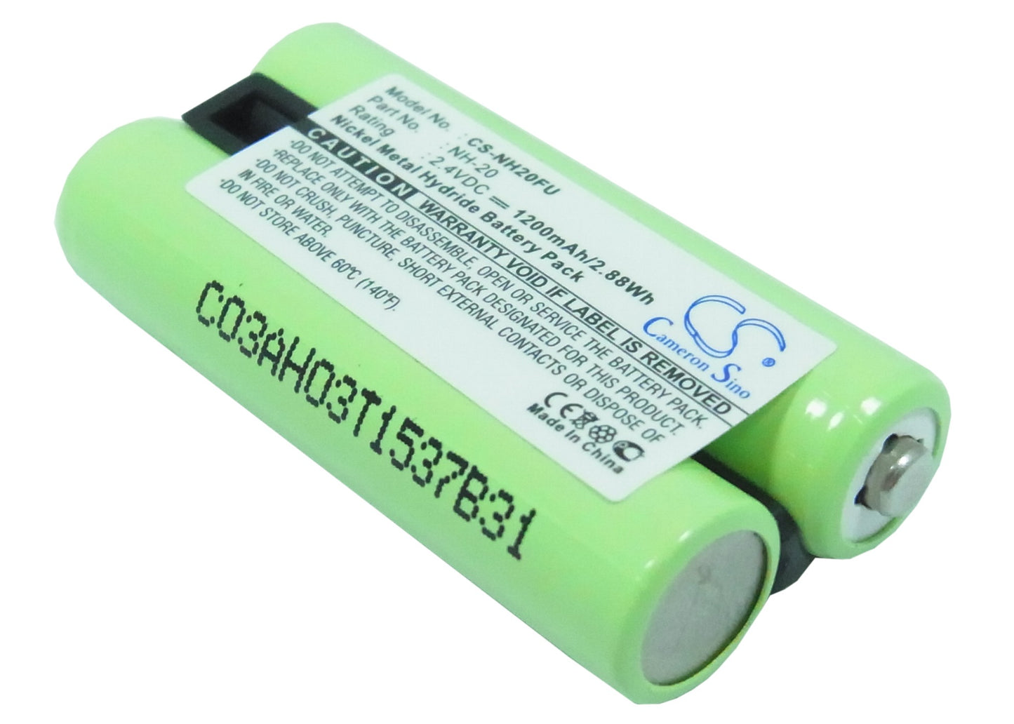 Replacement Battery for Fujifilm FinePix F420 Zoom – Camera – 1200mAh / 2.4V - image 1