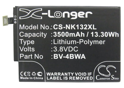 Replacement Battery for Microsoft  Lumia 1320 – Mobile, SmartPhone – 3500mAh / 13.30Wh / 3.8V