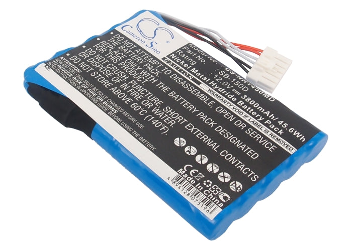 Replacement Battery for Nihon Kohden ECG-1500 – Medical – 3800mAh / 12V