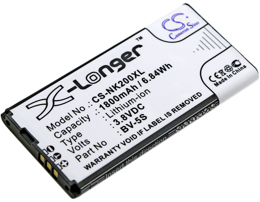 Replacement Battery for Nokia X2 – Mobile, SmartPhone – 1800mAh / 3.8V - image 1