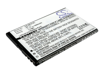 Replacement Battery for Myphone  1080 – Mobile, SmartPhone – 1000mAh/3.7Wh / 3.7V