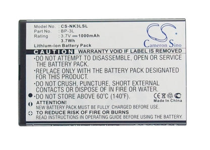 Replacement Battery for Myphone  1080 – Mobile, SmartPhone – 1000mAh/3.7Wh / 3.7V