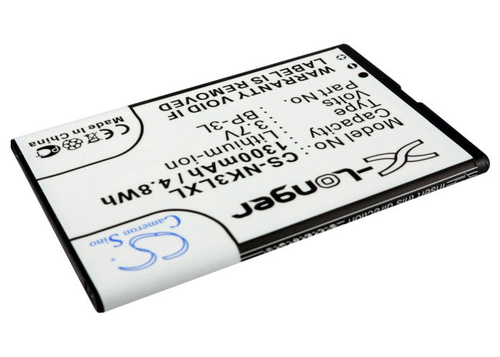 Replacement Battery for Myphone  1080 – Mobile, SmartPhone – 1300mAh / 4.81Wh / 3.7V