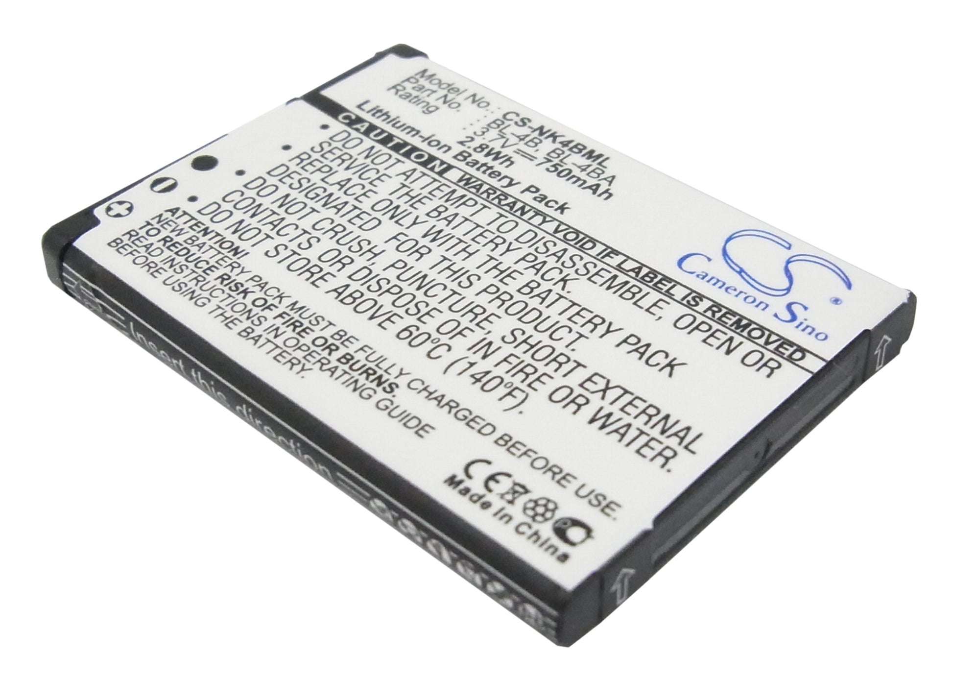 Replacement Battery for Nokia 6111 – Mobile, SmartPhone – 700mAh / 3.7V - image 1