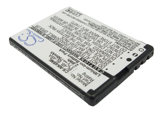 Replacement Battery for Nokia  1606 – Mobile, SmartPhone – 750mAh / 2.78Wh / 3.7V