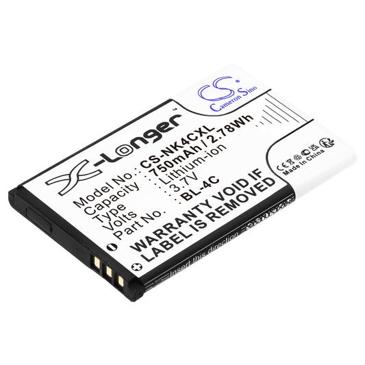 Replacement Battery for Myphone  – Camera – 750mAh / 2.78Wh / 3.7V