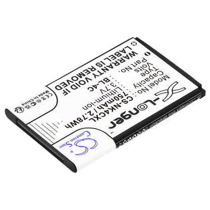 Replacement Battery for Olympia  Vox Color – Camera – 750mAh / 2.78Wh / 3.7V