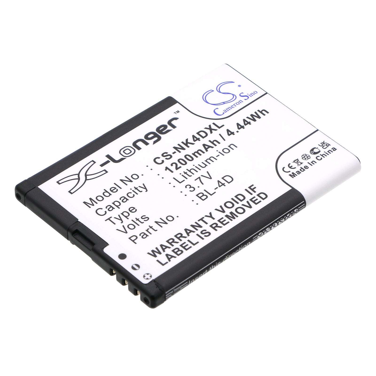 Replacement Battery for SVP | M-Life | BLU | Nokia | TeXet | Nexian | EBest | Polaroid | NGM Tango – Mobile, SmartPhone – 1200mAh / 3.7V - image 1