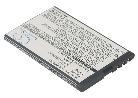 Replacement Battery for Nokia  C6 – Mobile, SmartPhone – 1000mAh / 3.70Wh / 3.7V