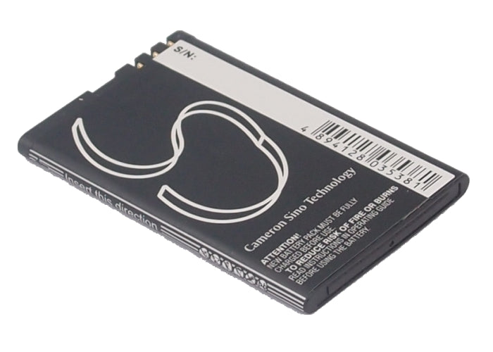 Replacement Battery for Nokia  C6 – Mobile, SmartPhone – 1000mAh / 3.70Wh / 3.7V