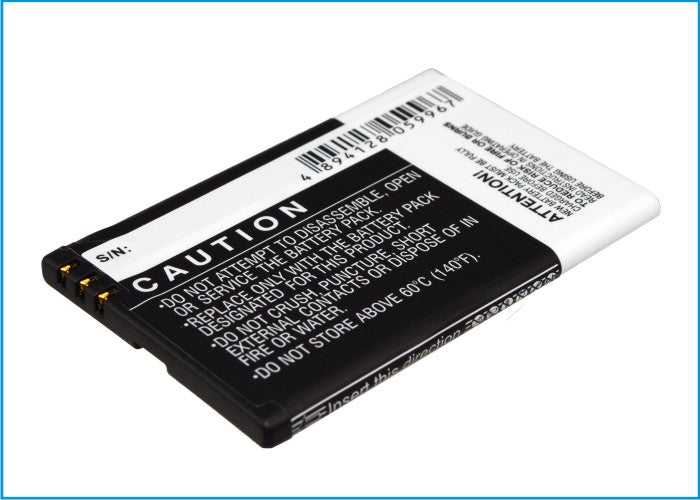 Replacement Battery for ZTE  U288G – Mobile, SmartPhone – 1700mAh / 6.29Wh / 3.7V