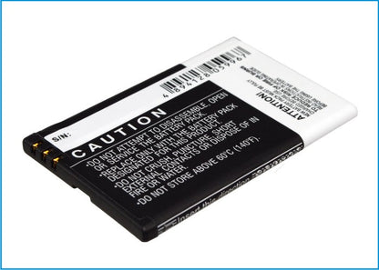 Replacement Battery for ZTE  U288G – Mobile, SmartPhone – 1700mAh / 6.29Wh / 3.7V