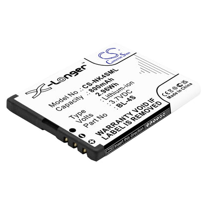 Replacement Battery for Nokia 7610 – Mobile, SmartPhone – 800mAh / 3.7V - image 1