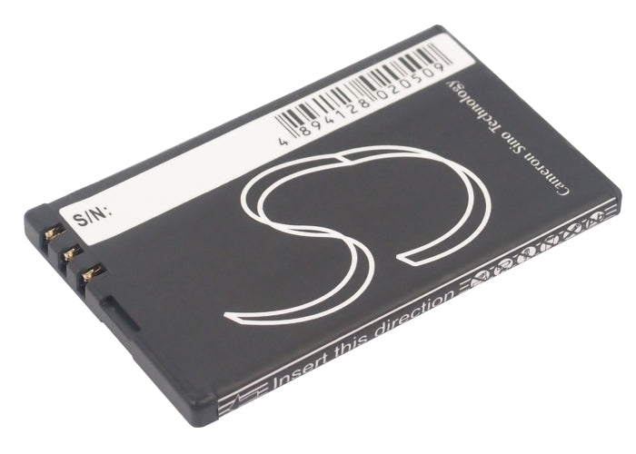 Replacement Battery for Nokia  5310 – Mobile, SmartPhone – 820mAh / 3.03Wh / 3.7V