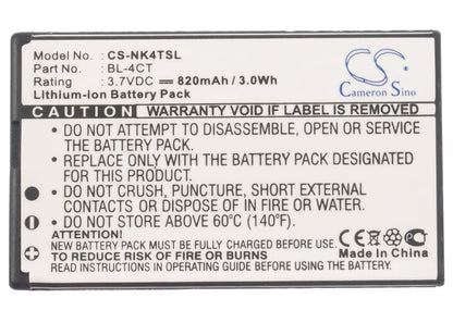 Replacement Battery for Gresso  Cruiser – Mobile, SmartPhone – 820mAh / 3.03Wh / 3.7V