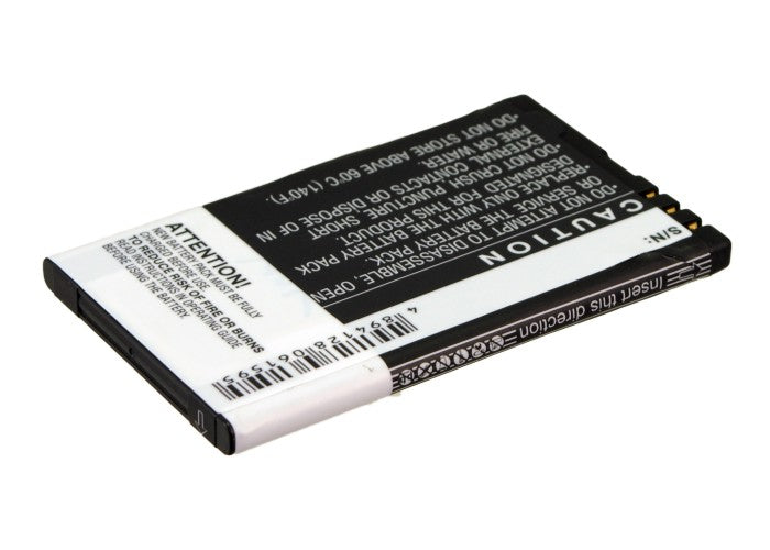 Replacement Battery for Star  C6000 – Mobile, SmartPhone – 1200mAh / 4.44Wh / 3.7V