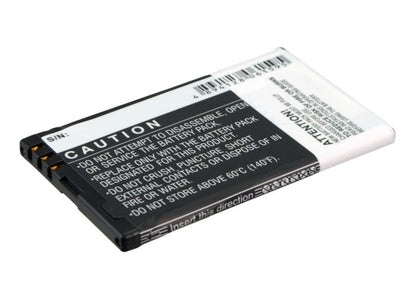 Replacement Battery for Star  C6000 – Mobile, SmartPhone – 1200mAh / 4.44Wh / 3.7V
