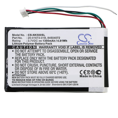 Replacement Battery for Nokia 500 – GPS, Navigator – 1300mAh / 3.7V - image 3