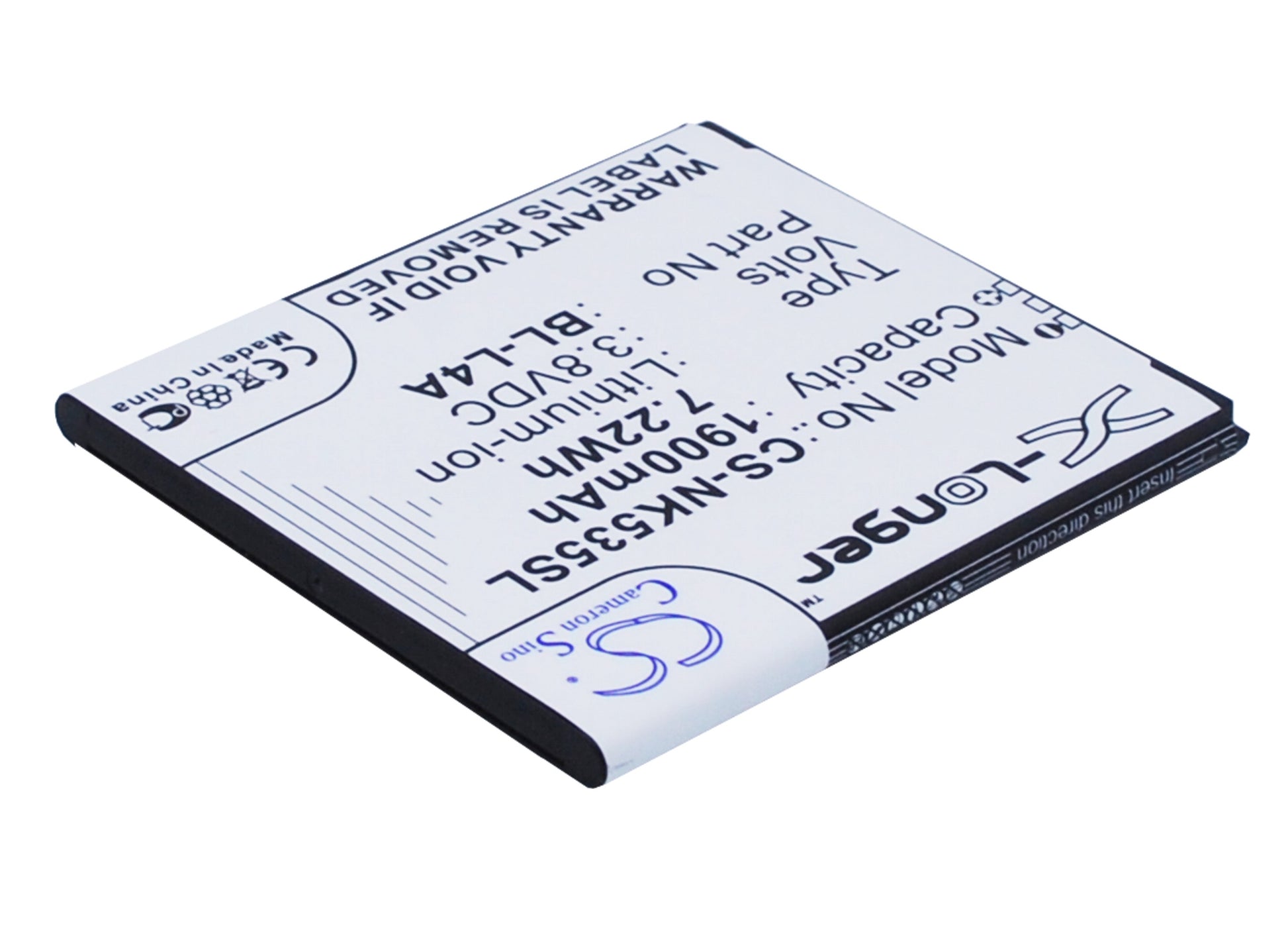 Replacement Battery for Microsoft | Nokia Lumia 535 – Mobile, SmartPhone – 1900mAh / 3.8V - image 2