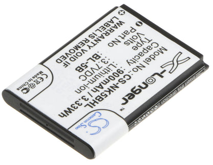 Replacement Battery for Serene  SA-40 HearAll – Camera – 900mAh / 3.33Wh / 3.7V
