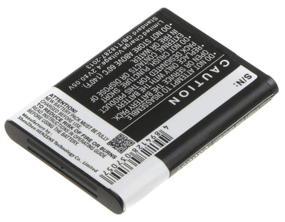 Replacement Battery for VIVITAR  DVR850W – GPS, Navigator – 900mAh / 3.33Wh / 3.7V