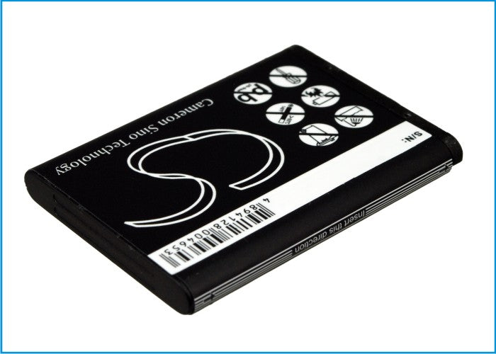 Replacement Battery for VIVITAR  DVR850W – Camera – 550mAh / 2.04Wh / 3.7V