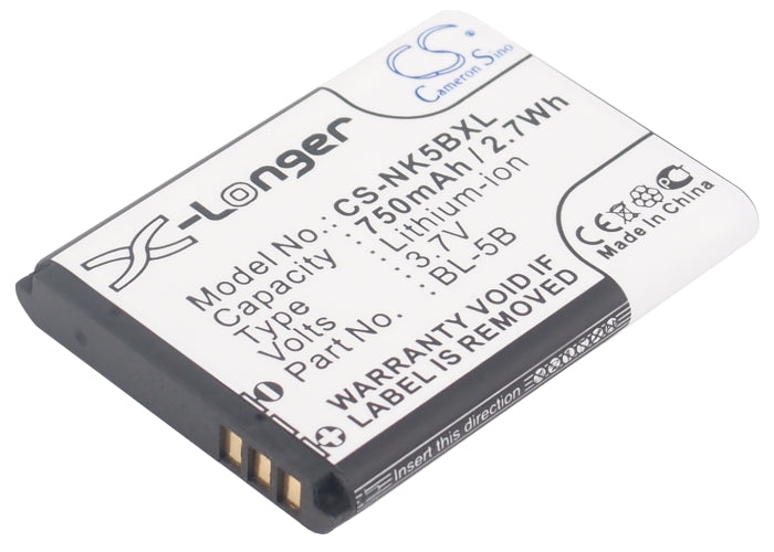 Replacement Battery for iBaby  Q9 – GPS, Navigator – 750mAh / 2.78Wh / 3.7V