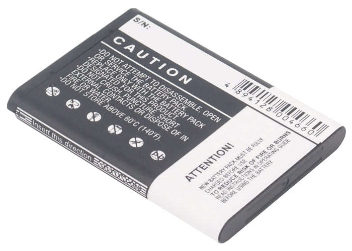 Replacement Battery for Alcatel  One Touch S680 – Camera – 750mAh / 2.78Wh / 3.7V