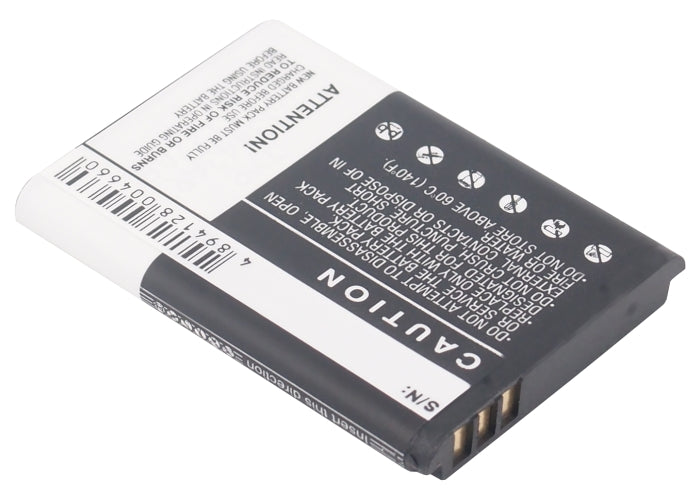Replacement Battery for VIVITAR  DVR850W – Mobile, SmartPhone – 750mAh / 2.78Wh / 3.7V