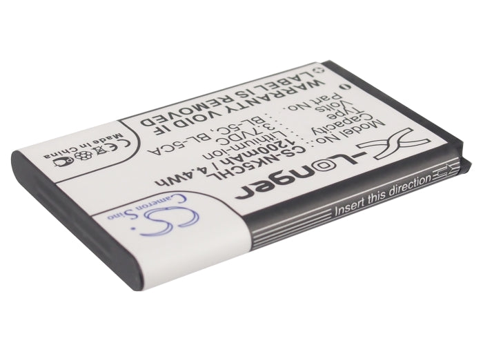 Replacement Battery for Tecno  HD61 Album – Mobile, SmartPhone – 1200mAh / 4.44Wh / 3.7V