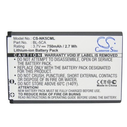 Replacement Battery for REFLECTA  X7-Scan – 750mAh / 2.78Wh