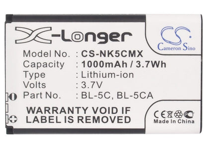 Replacement Battery for Lark Bjorn  LARK SP-220 – Speaker – 1000mAh / 3.70Wh / 3.7V