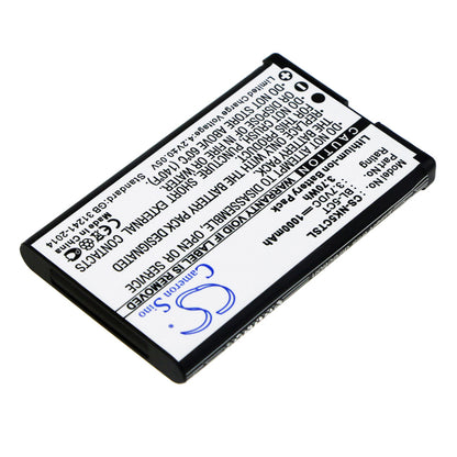 Replacement Battery for Nokia 5220 XpressMusic – Mobile, SmartPhone – 1000mAh / 3.7V