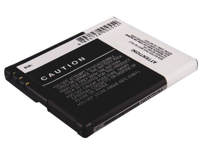 Replacement Battery for Nokia  6210 Navigator – Mobile, SmartPhone – 950mAh / 3.52Wh / 3.7V