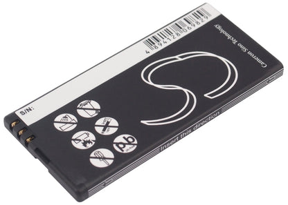 Replacement Battery for Nokia  Lumia 701 – Mobile, SmartPhone – 1200mAh / 4.44Wh / 3.7V