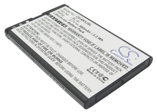Replacement Battery for Nokia 5800 – Mobile, SmartPhone – 900mAh / 3.7V - image 1