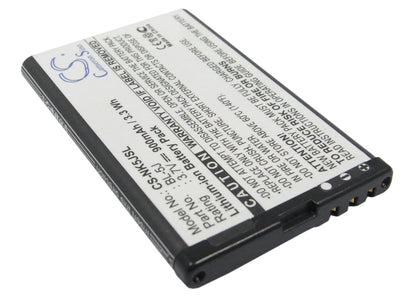 Replacement Battery for Nokia 5800 – Mobile, SmartPhone – 900mAh / 3.7V