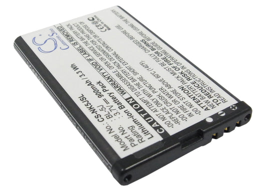 Replacement Battery for Nokia  5230 – Mobile, SmartPhone – 900mAh / 3.33Wh / 3.7V