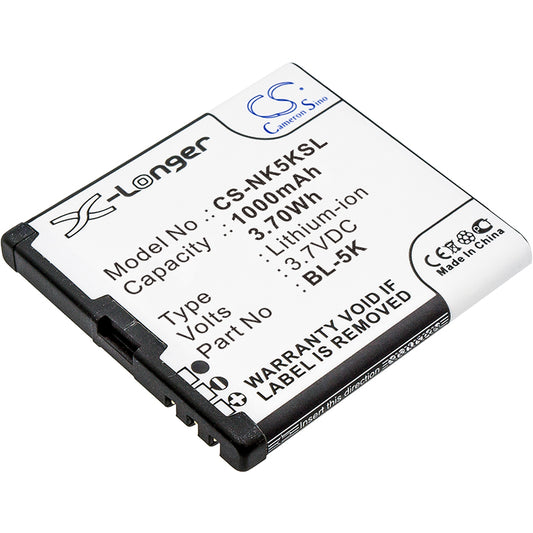 Replacement Battery for Explay | Fly | Dr.Tech | Nokia Q232 – Mobile, SmartPhone – 1000mAh / 3.7V - image 1
