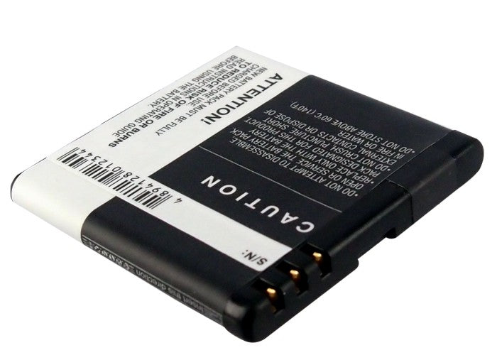 Replacement Battery for Nokia | Hyundai | Hagenuk | Brondi | Golistar 8600 – Mobile, SmartPhone – 950mAh / 3.7V - image 3