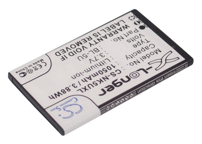 Replacement Battery for Nokia 8800E – Mobile, SmartPhone – 1050mAh / 3.7V - image 2