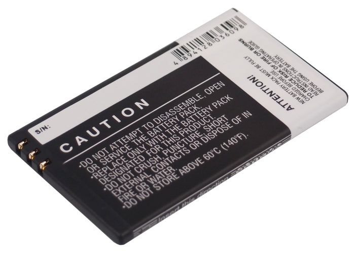 Replacement Battery for Nokia 8800E – Mobile, SmartPhone – 1050mAh / 3.7V - image 3