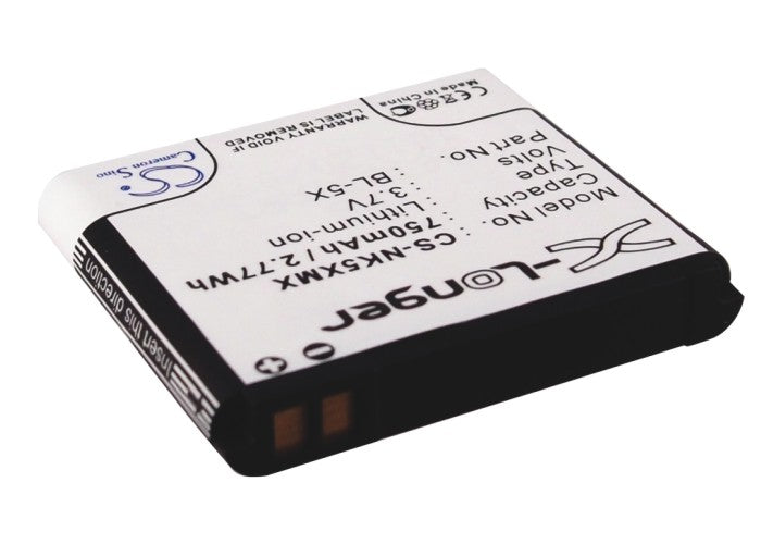 Replacement Battery for Nokia 8800 – Mobile, SmartPhone – 750mAh / 3.7V - image 2